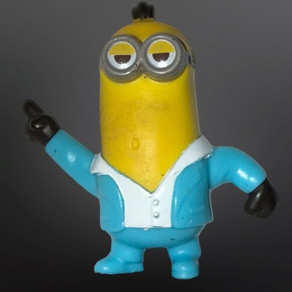 McDonald’s Happy Meal MINIONS Kevin Bob Meditation Vampire Lego Mini Figure - Picture 2 of 7